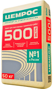 Изображение товара Цемент М-500, 50 кг